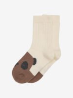 Set 2 perechi de șosete din bumbac, off white - imagine 2