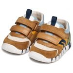 Adidasi Geox Iupidoo din piele, Caramel Ochre B3555D - imagine 3