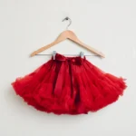 Fusta de balet Dolly Tutu Pettitskirt, red - imagine 3