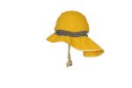 Pălărie Pickapooh din bumbac organic, protecție UV 60, Yellow