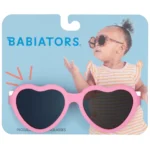 Ochelari de soare Heart Candy Pink, Babiators - imagine 2