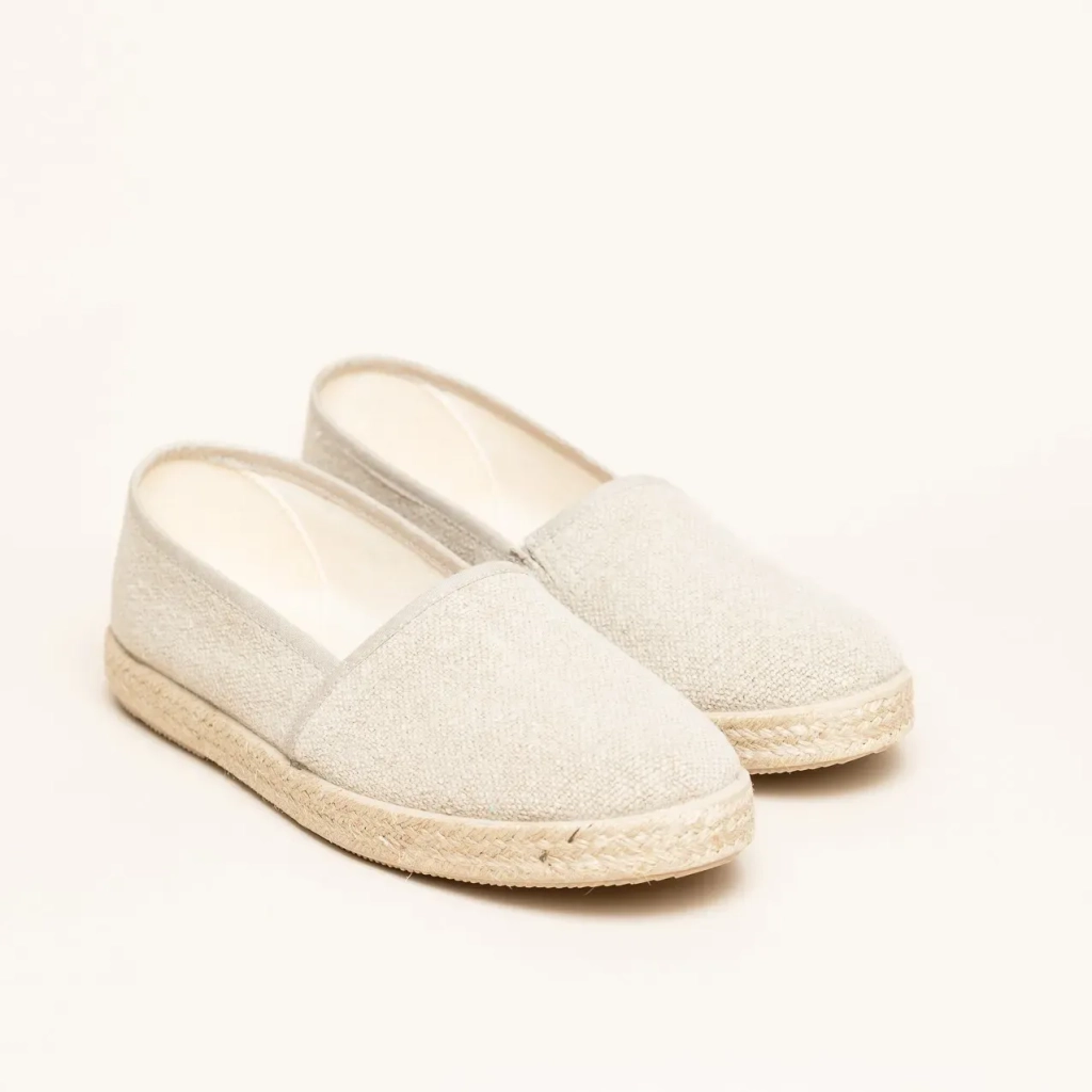 Gottstein-Camping-Linen Beige (5)_1024x1024 Espadrile Camping pentru adulți din in, Gottstein - imagine 1