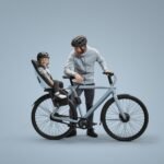 Scaun pentru copii, cu montare pe bicicleta in spate - Thule Yepp Nexxt 2 Maxi - imagine 4