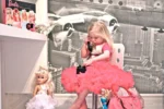 Fusta de balet Dolly Tutu Pettitskirt, vintage barbie - imagine 7