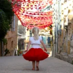 Fusta de balet Dolly Tutu Pettitskirt, red