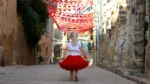 Fusta de balet Dolly Tutu Pettitskirt, red