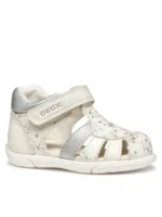 Sandale Geox Zapito, White Silver B556FA - imagine 4