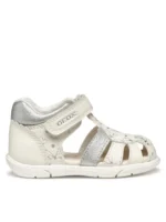 Sandale Geox Zapito, White Silver B556FA