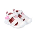 Sandale textile Biomecanics, Blanco 252187-B050