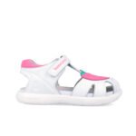 Sandale Biomecanics din piele pentru fete, 262201-A050 - imagine 5