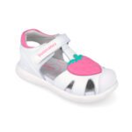 Sandale Biomecanics din piele pentru fete, 262201-A050 - imagine 3