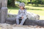 Pălărie Legionar Pickapooh din bumbac organic, protecție UV 40 , Taupe