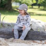 Pălărie Legionar Pickapooh din bumbac organic, protecție UV 40 , Taupe