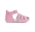 Sandale din piele cu dublu velcro, DD Step G111-61400B - imagine 3