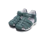 Sandale din piele cu dublu velcro, DD Step G111-61843