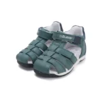 Sandale din piele cu dublu velcro, DD Step G111-61843