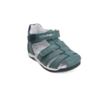 Sandale din piele cu dublu velcro, DD Step G111-61843 - imagine 5