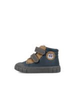 Ghete barefoot sport din piele, căptușite - Azul Marino, Garvalin - imagine 5