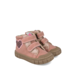 Ghete barefoot sport din piele, căptușite - Rosa, Garvalin