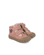 Ghete barefoot sport din piele, căptușite - Rosa, Garvalin