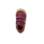 Ghete barefoot copii Froddo Maly F Bordeaux, din piele - imagine 6
