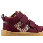 Ghete barefoot copii Froddo Maly F Bordeaux, din piele - imagine 2