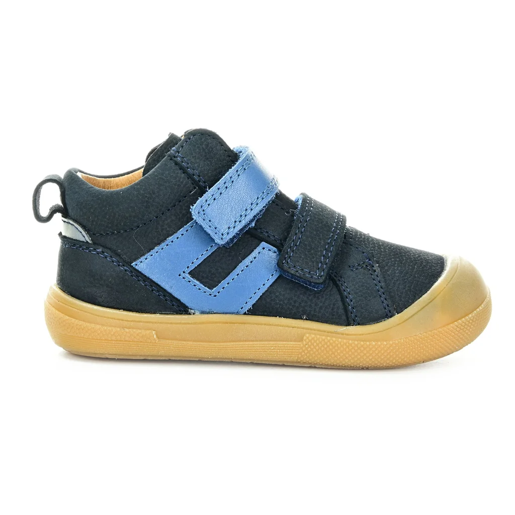 61573-1_all-season-barefoot-shoes-froddo-little-shoes Ghete barefoot copii Froddo Maly F Dark Blue, din piele - imagine 1