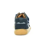 Ghete barefoot copii Froddo Maly F Dark Blue, din piele - imagine 3