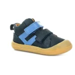 Ghete barefoot copii Froddo Maly F Dark Blue, din piele - imagine 2