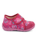 Pantofi textili copii Froddo Classic Slippers, Fucsia - imagine 2