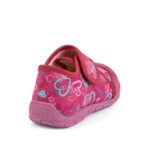 Pantofi textili copii Froddo Classic Slippers, Fucsia - imagine 5