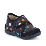 Pantofi textili copii Froddo Classic Slippers, Space