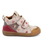 Ghete high top Rosario pink heart, Froddo