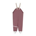 Costum impermeabil căptușit cu fleece, rose brown - imagine 3