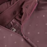 Costum impermeabil căptușit cu fleece, rose brown - imagine 4