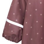 Overall impermeabil căptușit cu fleece, rose brown - imagine 4