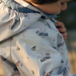 Costum impermeabil căptușit cu fleece, clouds - imagine 7