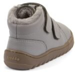 Ghete barefoot copii Froddo Barefoot UP Furry – piele naturală, blană de miel - imagine 2
