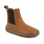 Ghete barefoot Chelsea Froddo TEX Wool Cognac – piele naturală, lână, impermeabile