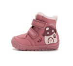 Ghete copii D.D.Step barefoot îmblănite, piele naturală, W029-62116B