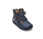 Ghete copii D.D.Step barefoot îmblănite, piele naturală, W070-62495B - imagine 5