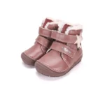 Ghete copii D.D.Step barefoot îmblănite, piele naturală, W071-62869B - imagine 5