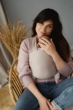 Wrap elastic Little Frog – sistem de purtare pentru nou-născuți