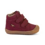 Ghete de iarnă copii Froddo Ollie Wool Tex Burgundy – piele naturală și lână, impermeabile - imagine 3