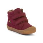 Ghete de iarnă copii Froddo Ollie Wool Tex Burgundy – piele naturală și lână, impermeabile