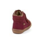 Ghete de iarnă copii Froddo Ollie Wool Tex Burgundy – piele naturală și lână, impermeabile - imagine 2